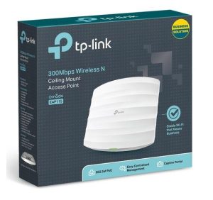 TP-LINK EAP115 1 PORT 10/100 2.4GHZ 300MBPS 2X4DBI ANTEN TAVAN TİPİ ACCESS POINT